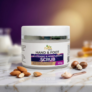 whitening & moisturising scrub